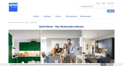 Desktop Screenshot of global-kuechen.de