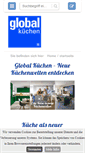 Mobile Screenshot of global-kuechen.de